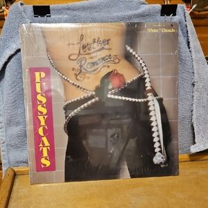 Pussycats Leather Romance Vinyl Record - Black
